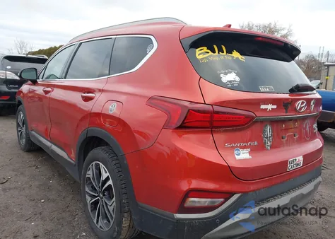 2019 Hyundai Santa Fe Ultimate 2.0T z USA, uszkodzony, nr VIN 5NMS5CAAXKH024456